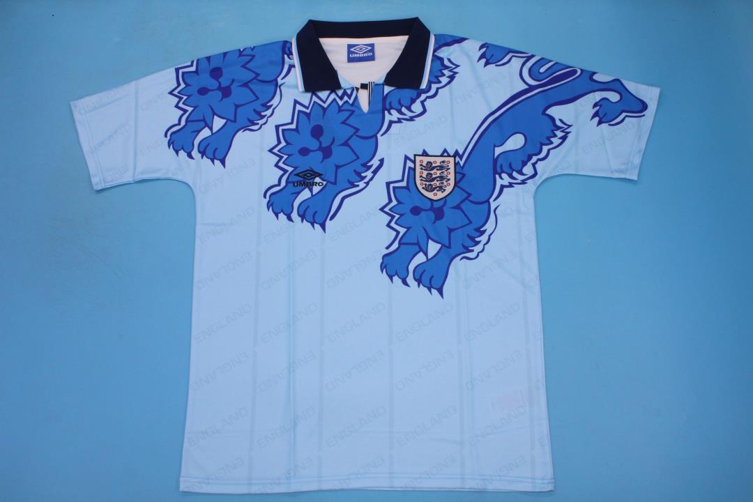 AAA Quality England 1992 Third Soccer Jersey